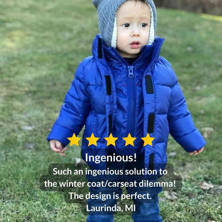 Customer review of Royal Blue Road Coat Vegan