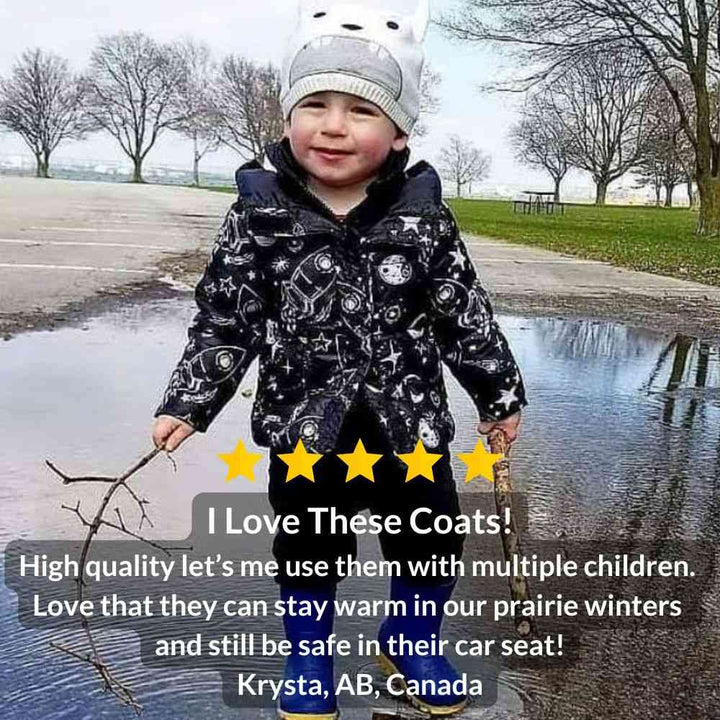 Customer review praising The Road Coat Vegan
