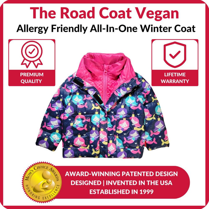 Award-winning Road Coat Vegan with lifetime warranty