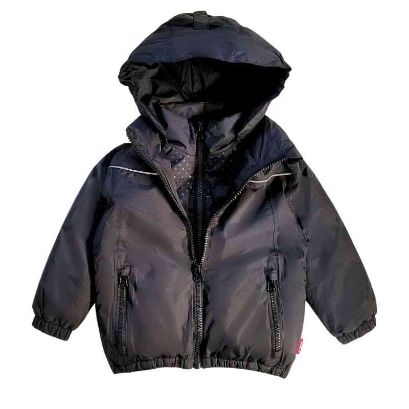 Black waterproof jacket boys online