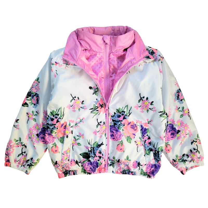 The Road Coat Transition – Floral Print – Car Seat Coat for Kids