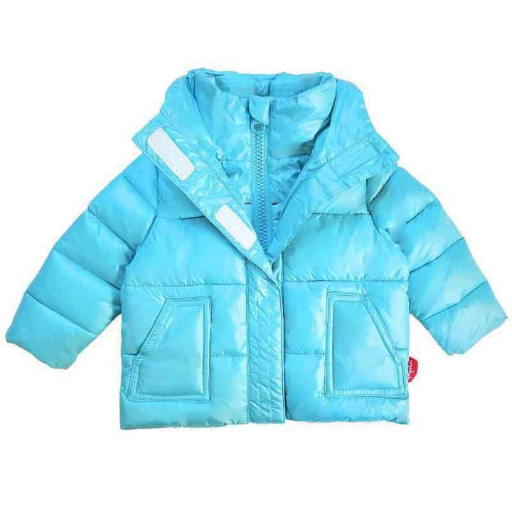 The Road Coat Vegan – Aqua – Car Seat Coat for Kids