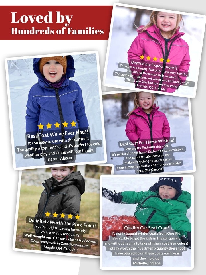 Car Seat Coat | The Road Coat Arctic - Purple