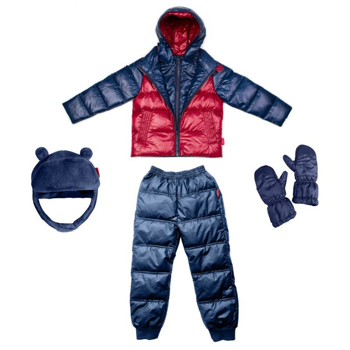 Soft Pack-able Snow Pant - Navy