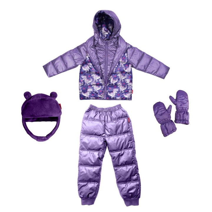 Soft Pack-able Snow Pant - Violet