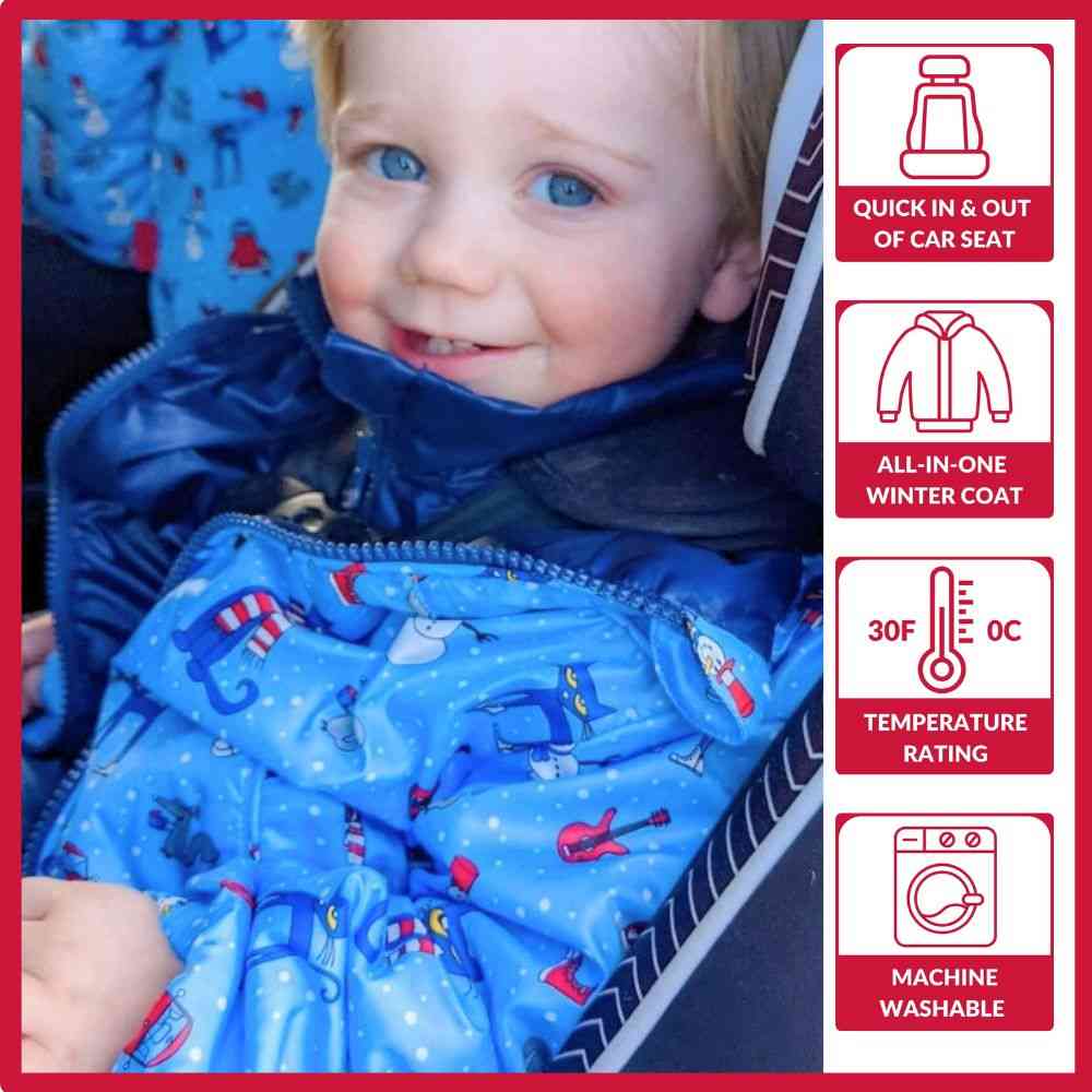 Baby car seat transition top