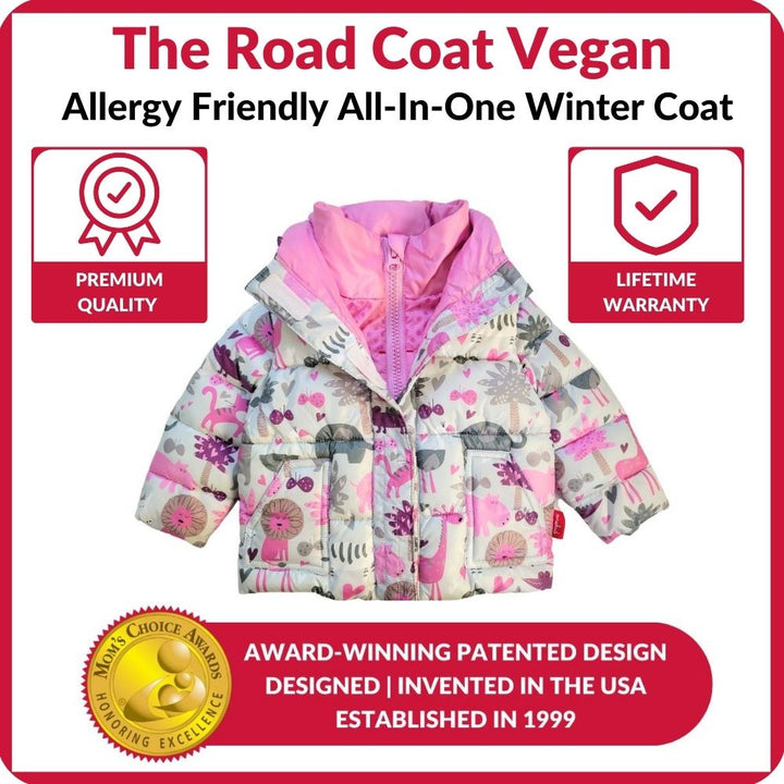 The Road Coat Vegan premium quality and warranty.