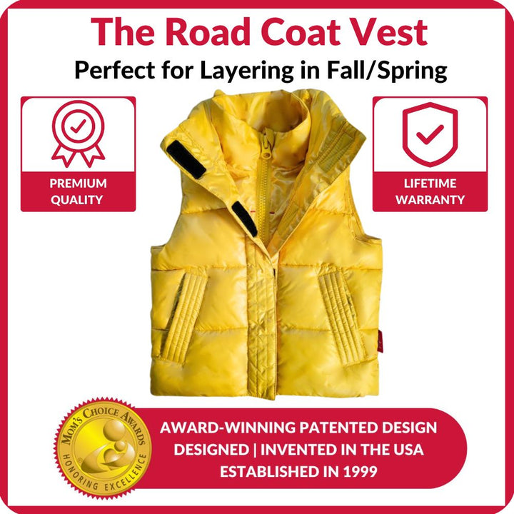 Road Coat Vest award-winning design, premium quality