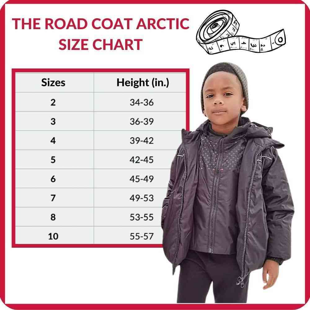 Car Seat Coat | One Kid Road Coat Arctic – Black | Safety