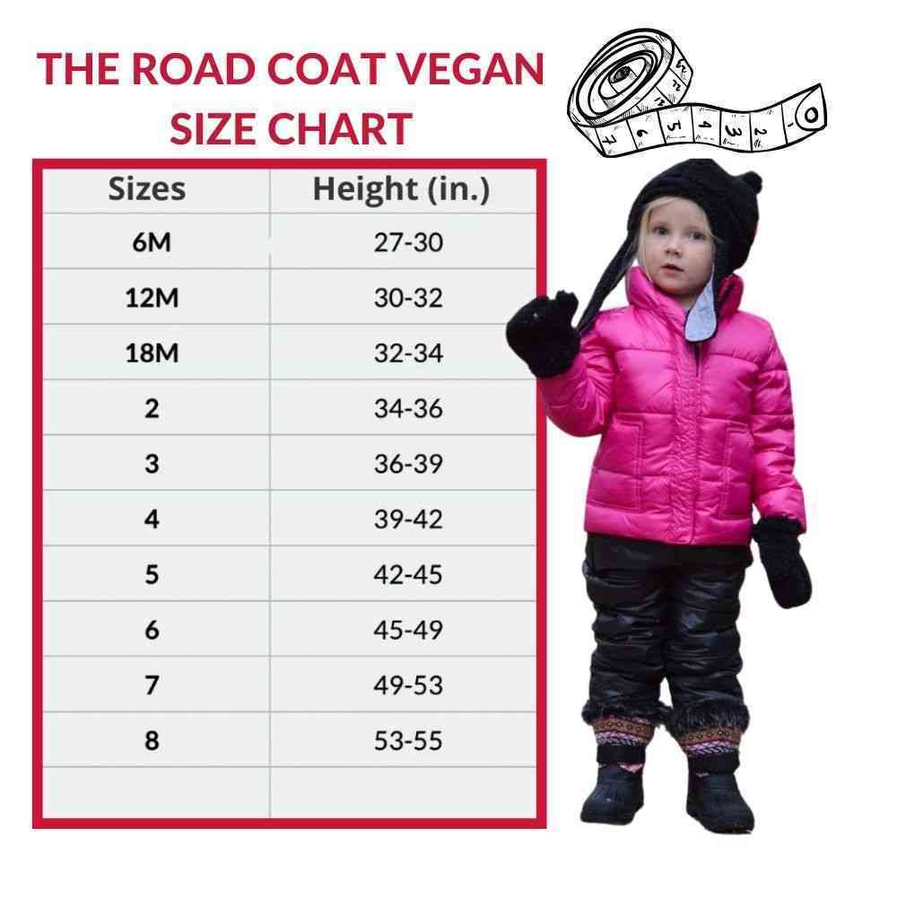 Car Seat Coat | One Kid Road Coat Vegan – Fuchsia | Safety