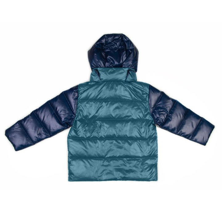 The Road Coat Down - Navy/Teal