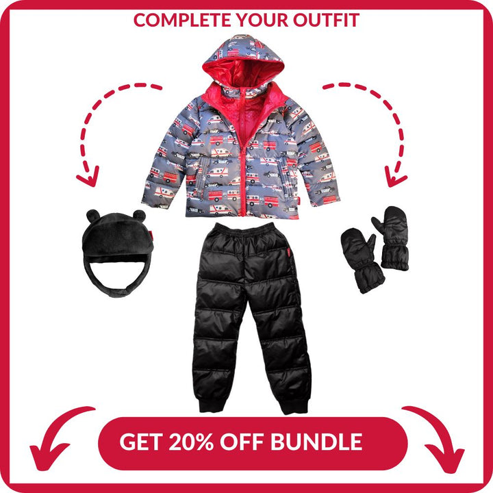 Complete outfit bundle with Road Coat Down