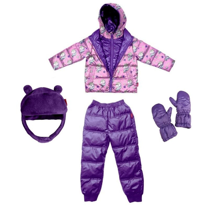 Soft Pack-able Snow Pant - Purple