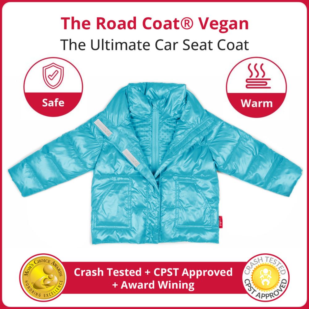 The Road Coat Vegan - Aqua