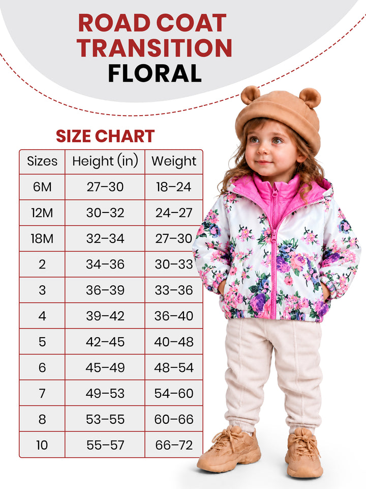 Car Seat Coat | The Road Coat Transition - Floral Print