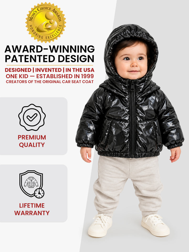 Car Seat Coat | The Road Coat Transition - Black