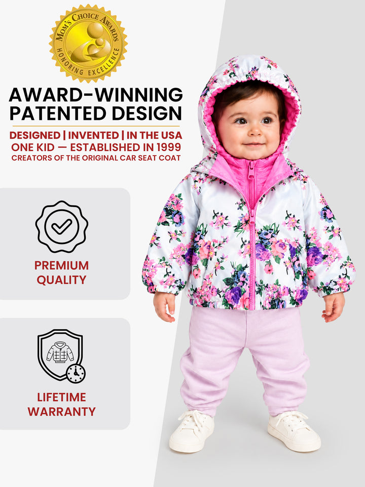 Car Seat Coat | The Road Coat Transition - Floral Print