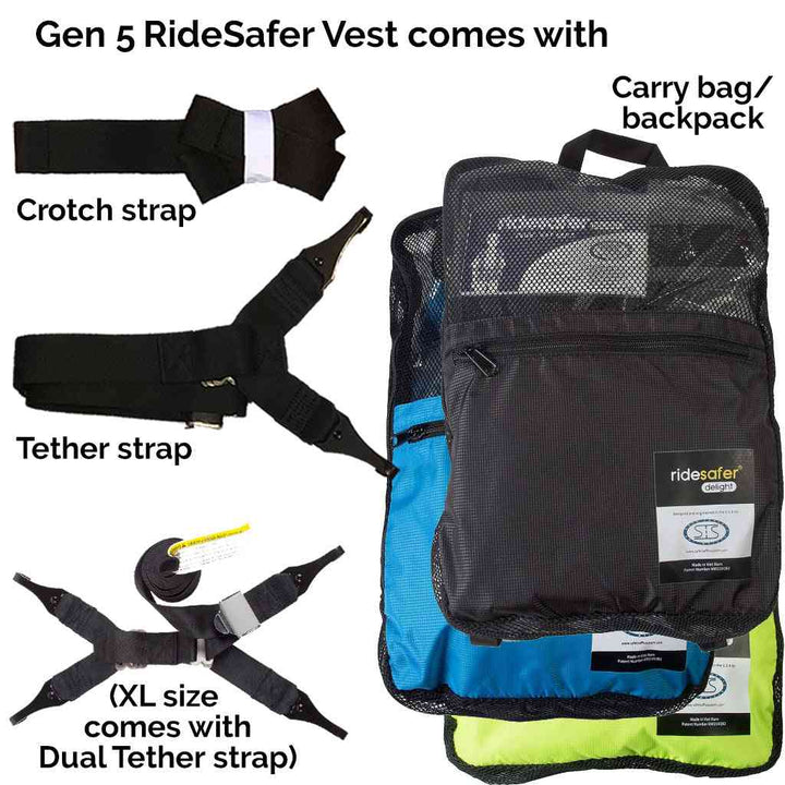 RideSafer Vest | Travel Car Seat (Generation 5)