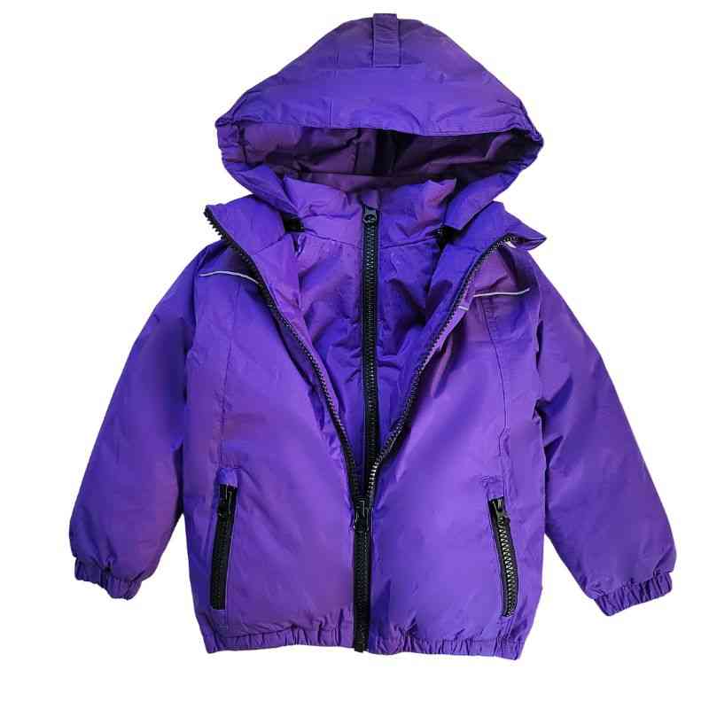 The Road Coat Arctic – Purple – Car Seat Coat for Kids