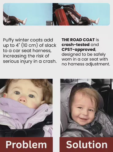 The Road Coat Down - Car Seat Safety Problem and Solution