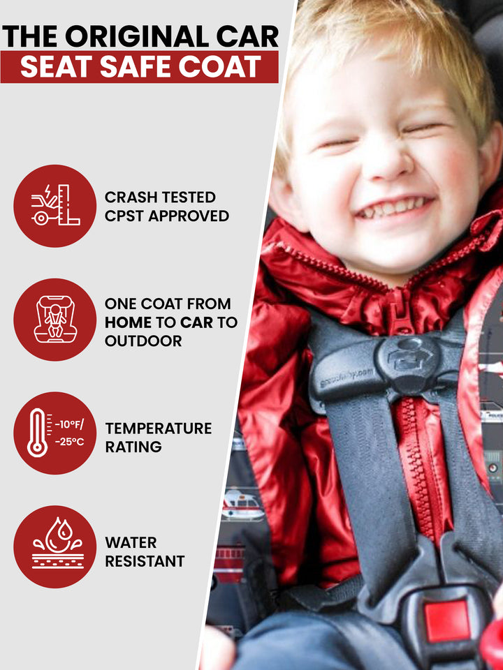 The Road Coat Vegan - Rescue - Original Car Seat Safe Coat